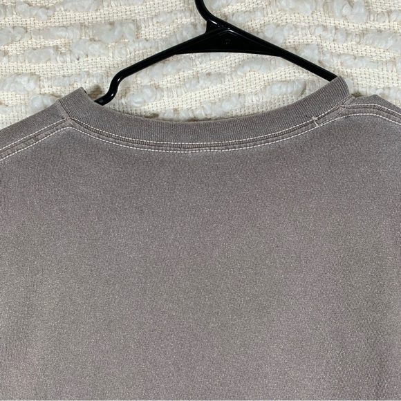 VTG WOMENS LARGE ALASKA SHIRT BROWN EMBROIDERED FISH SEA BIRD STATE - Picture 9 of 13